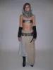 Faux Leather Overlay Midi Skirt sold by PROD Bldg