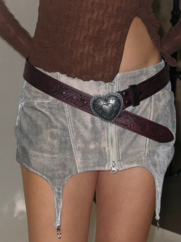 Soft Fuzz Mini Skirt sold by PROD Bldg