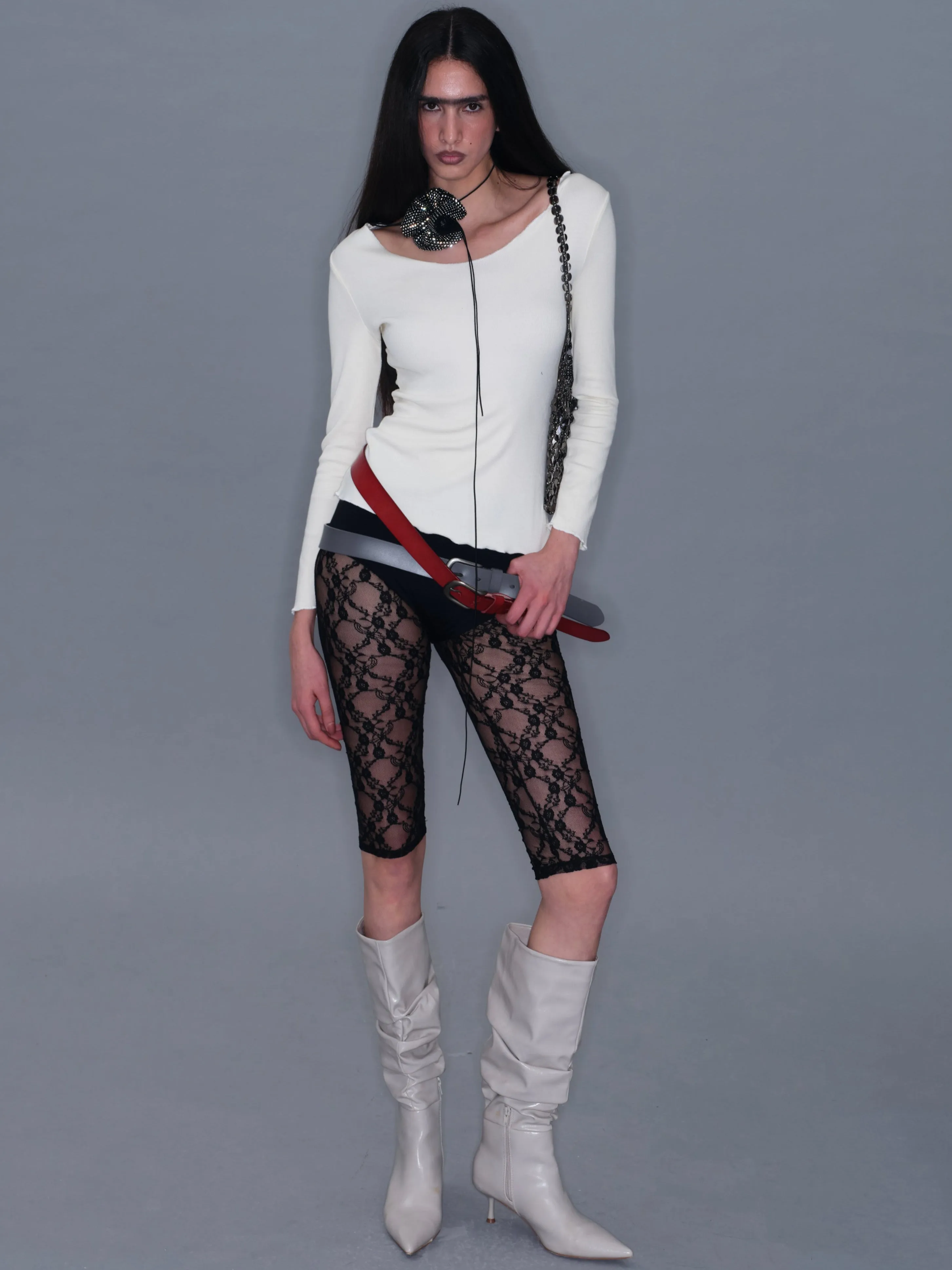 Ruffled V-Neck Long-sleeve sold by PROD Bldg product image thumbnail 4