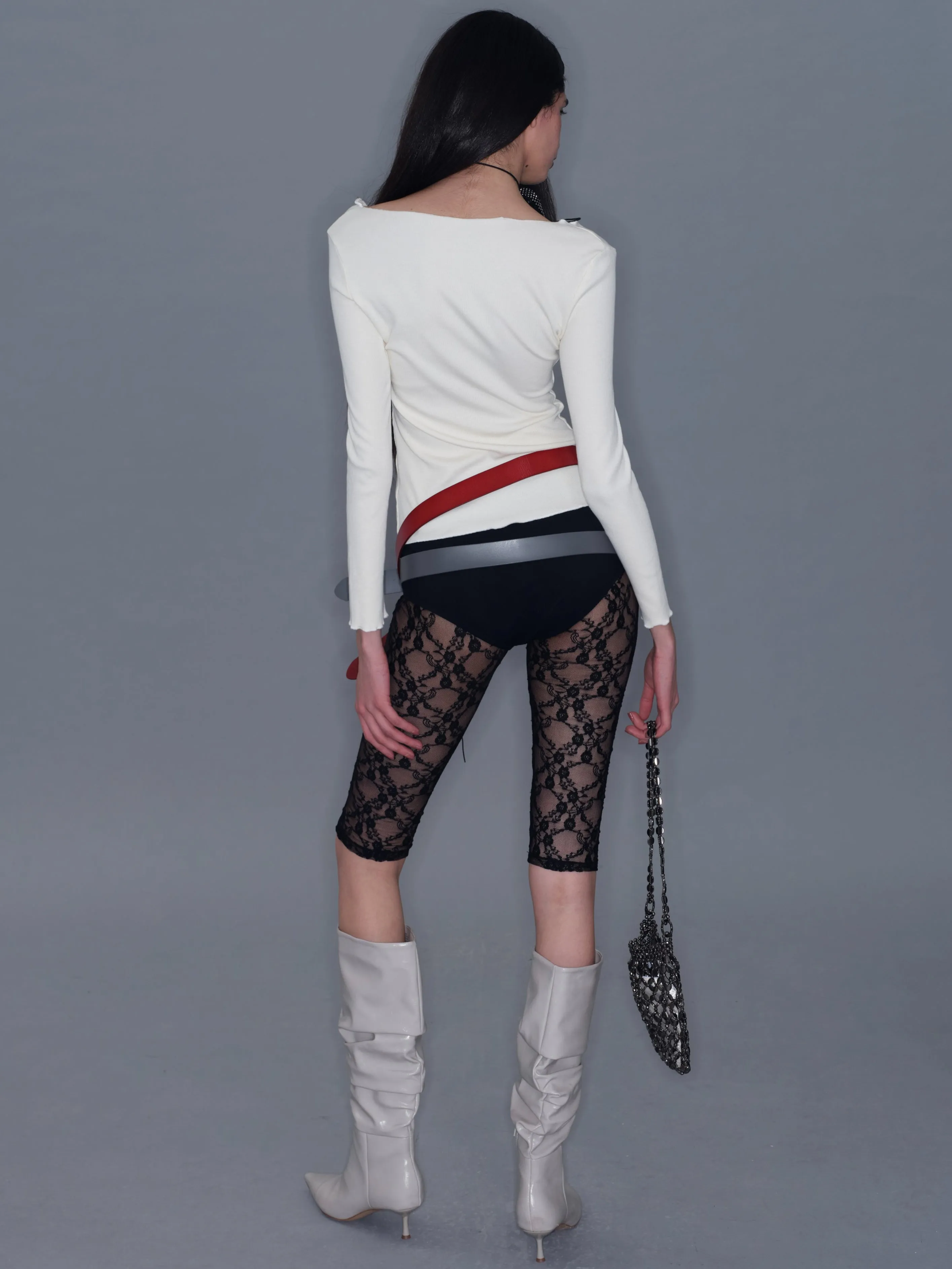 Ruffled V-Neck Long-sleeve sold by PROD Bldg product image thumbnail 3