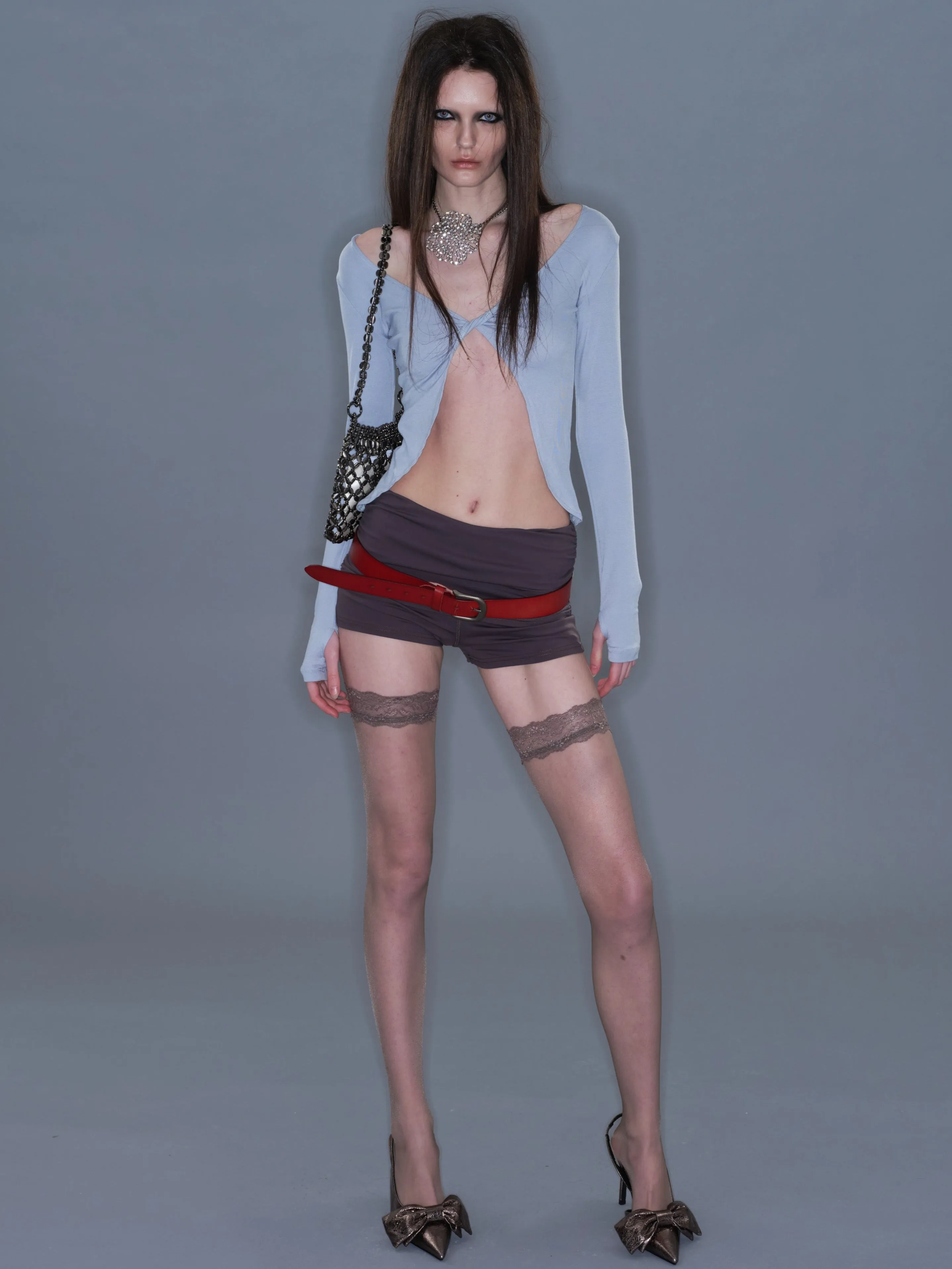 Double Layer Slim Shorts/ Dark Gray sold by PROD Bldg product image thumbnail 2