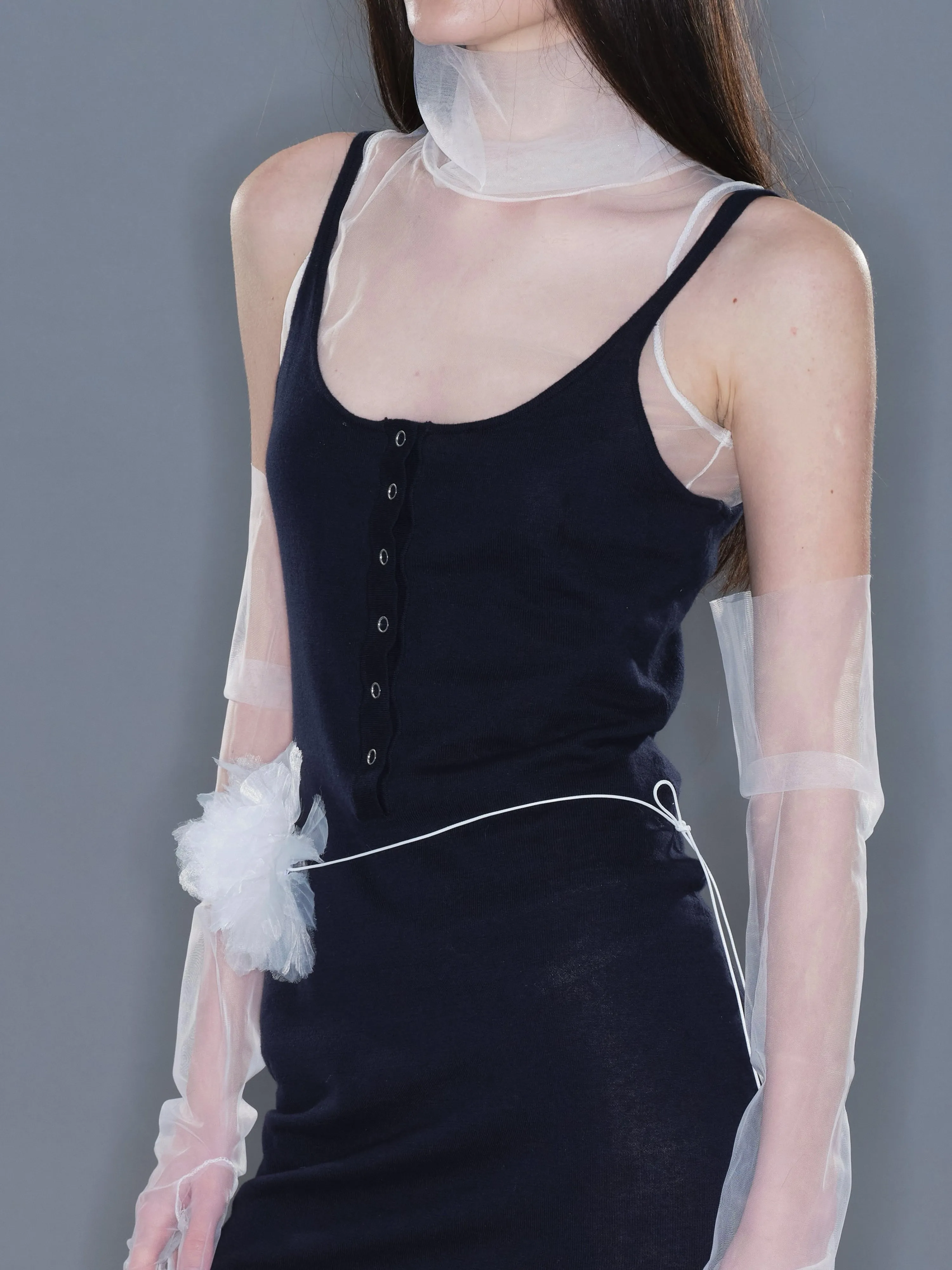 Button Knit Tank Dress sold by PROD Bldg product image thumbnail 3