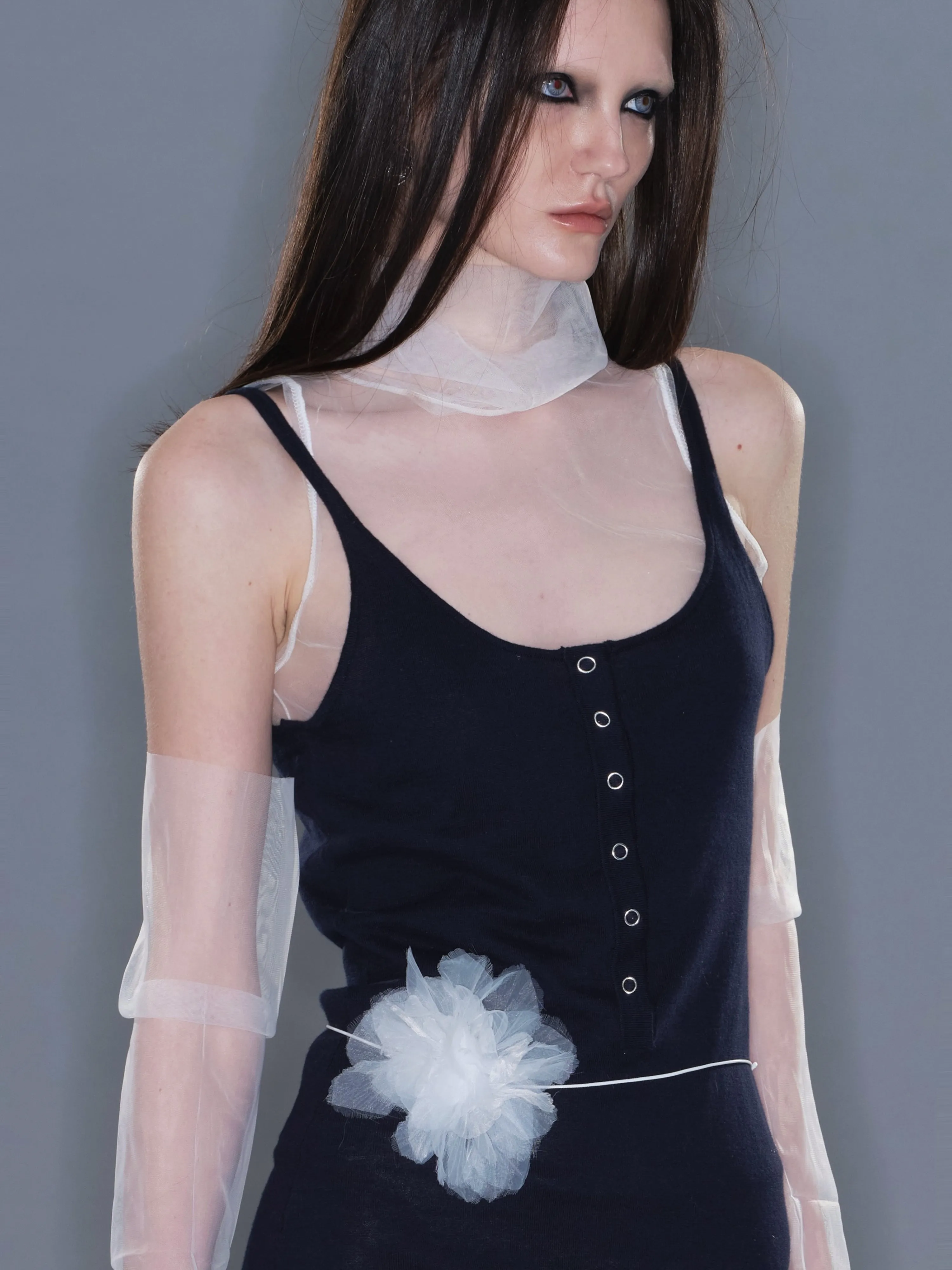 Button Knit Tank Dress sold by PROD Bldg product image thumbnail 4