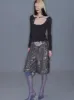Multiway Round Neck Beaded Knit Top sold by PROD Bldg