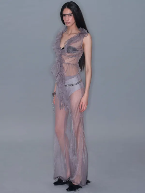 Sheer Casual Flared Pants sold by PROD Bldg