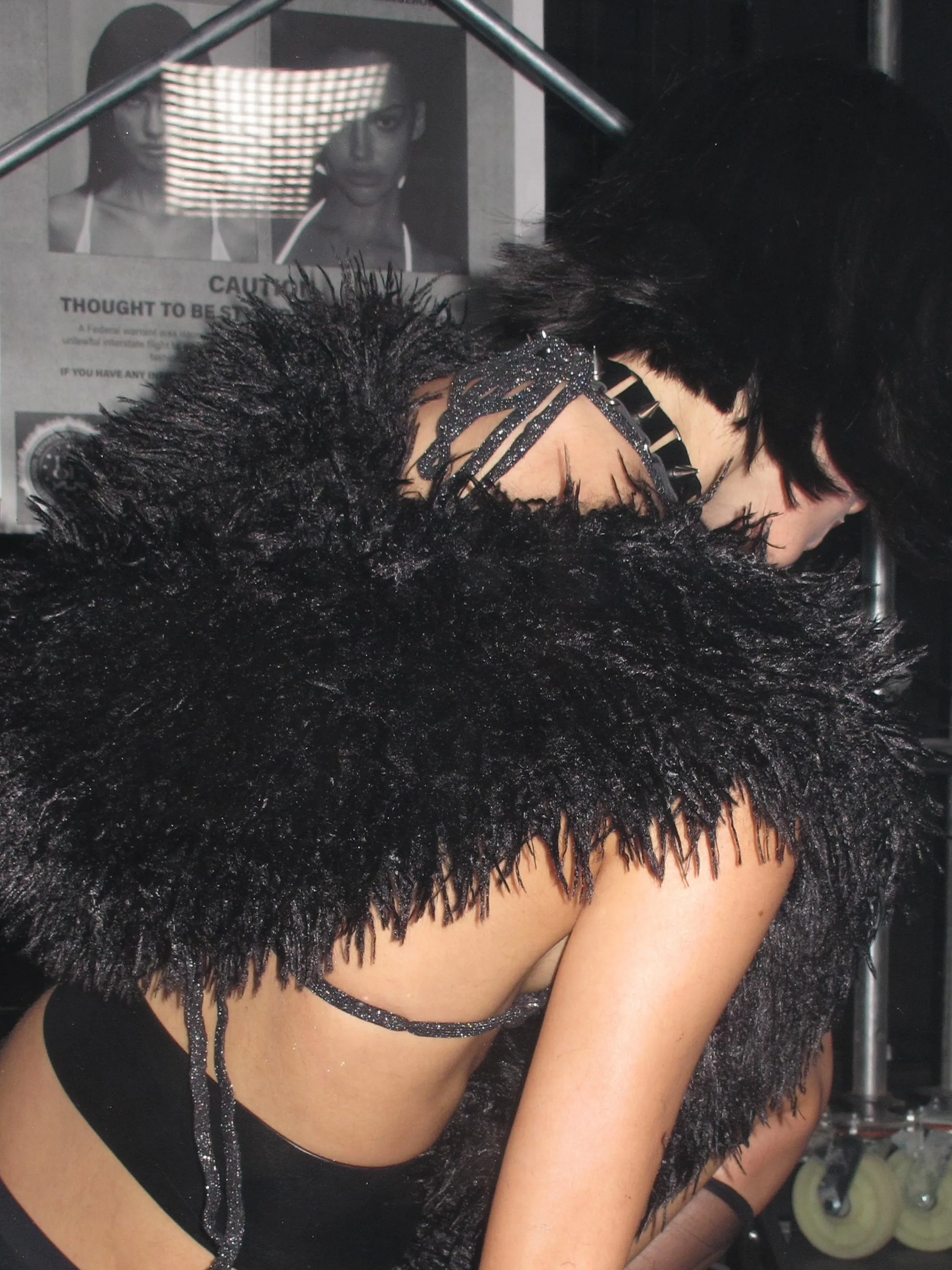 Wildfire Hooded Wrap Top Black sold by PROD Bldg product image thumbnail 3