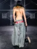 Hotline Halter Top with Detachable Faux Fur Collar sold by PROD Bldg