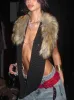 Hotline Halter Top with Detachable Faux Fur Collar sold by PROD Bldg