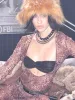 Nadia V-neck Top In Leopard sold by PROD Bldg
