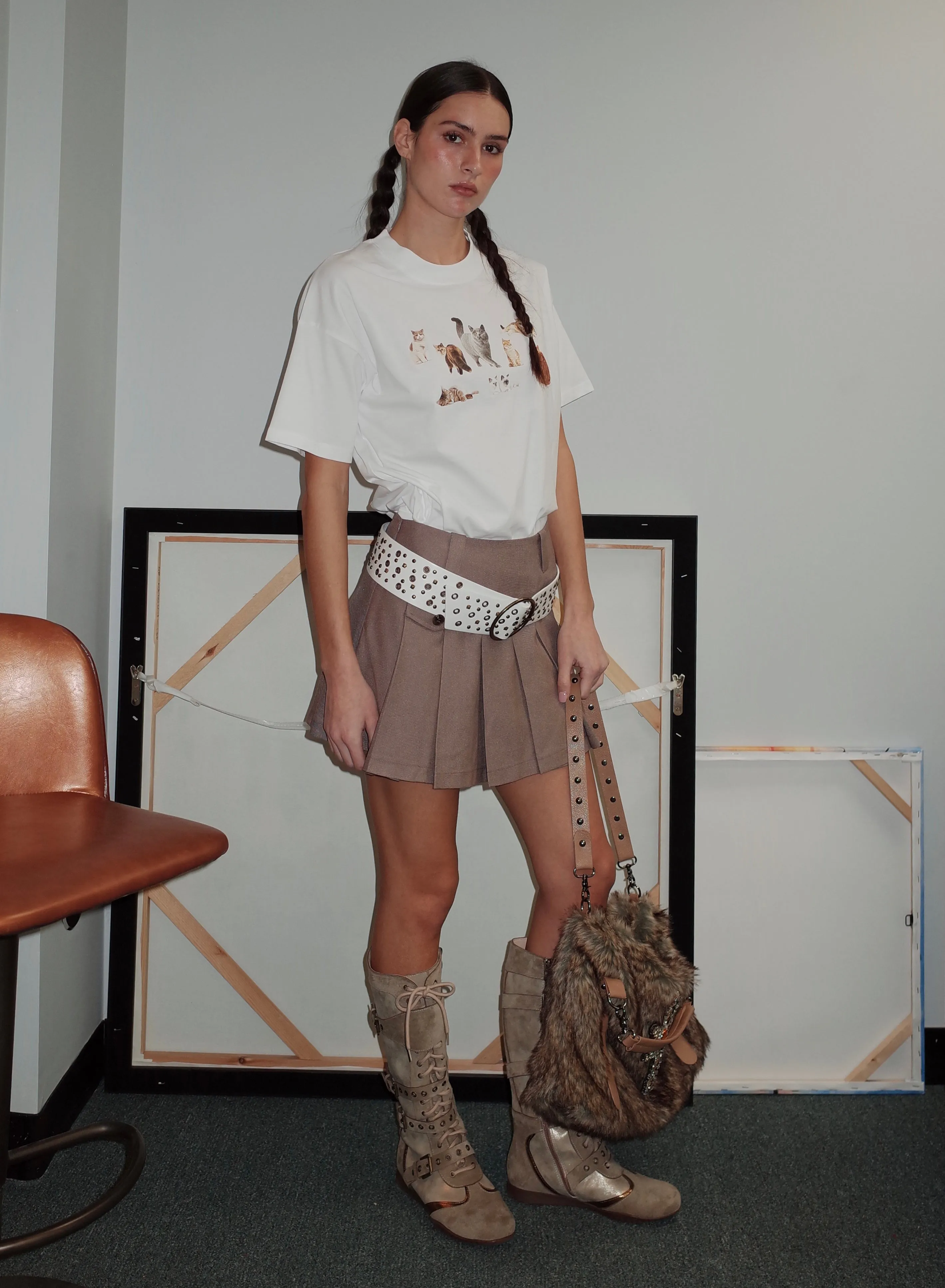 Kitten Boxy T-shirt sold by PROD Bldg product image thumbnail 4