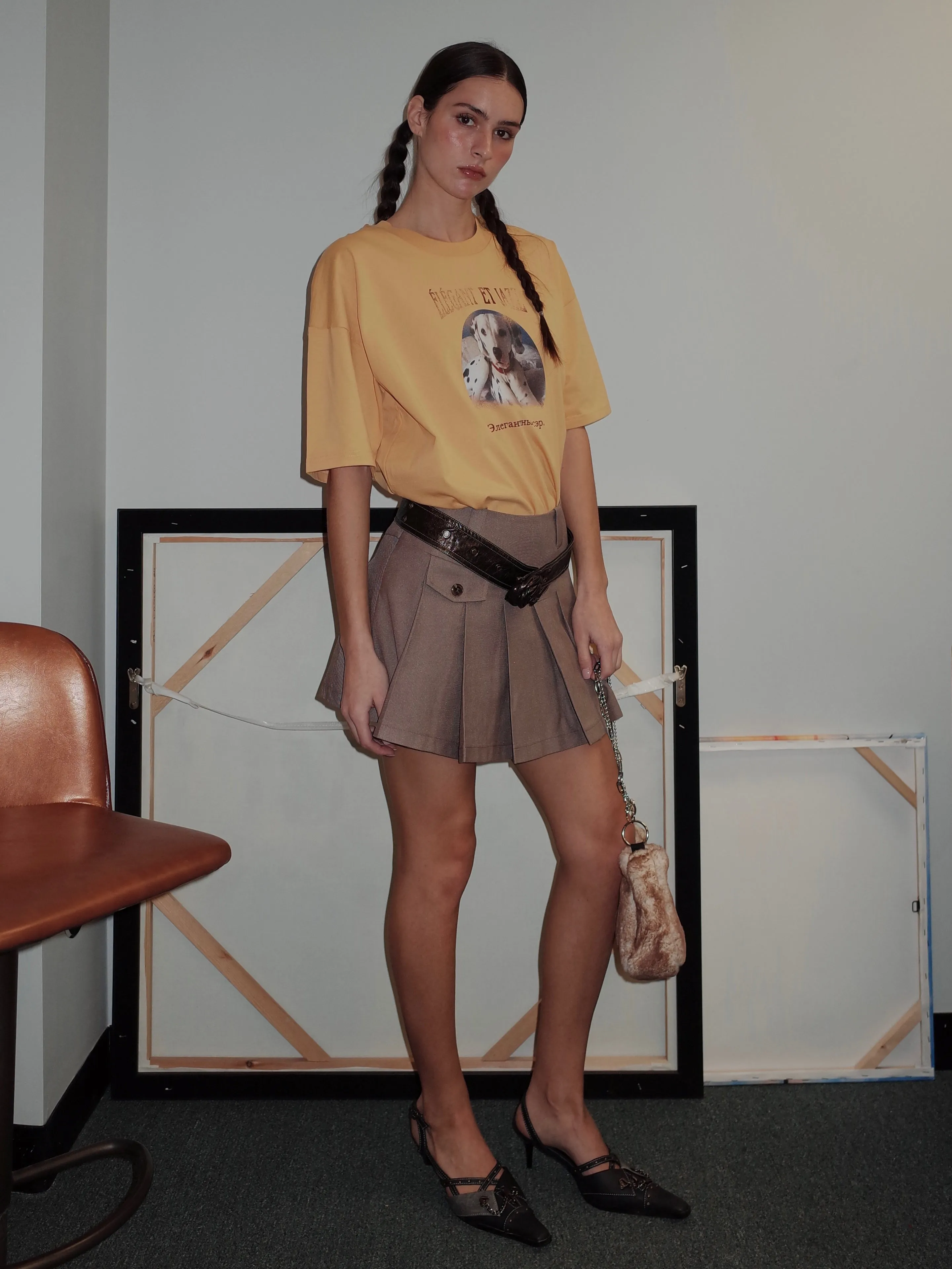 Antiqued Dalmatian Oversize T-shirt sold by PROD Bldg product image thumbnail 5