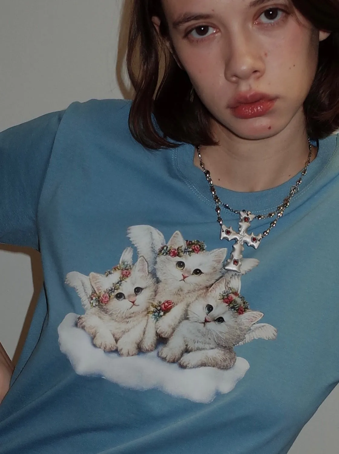 Kitten Angel Classic T-shirt sold by PROD Bldg