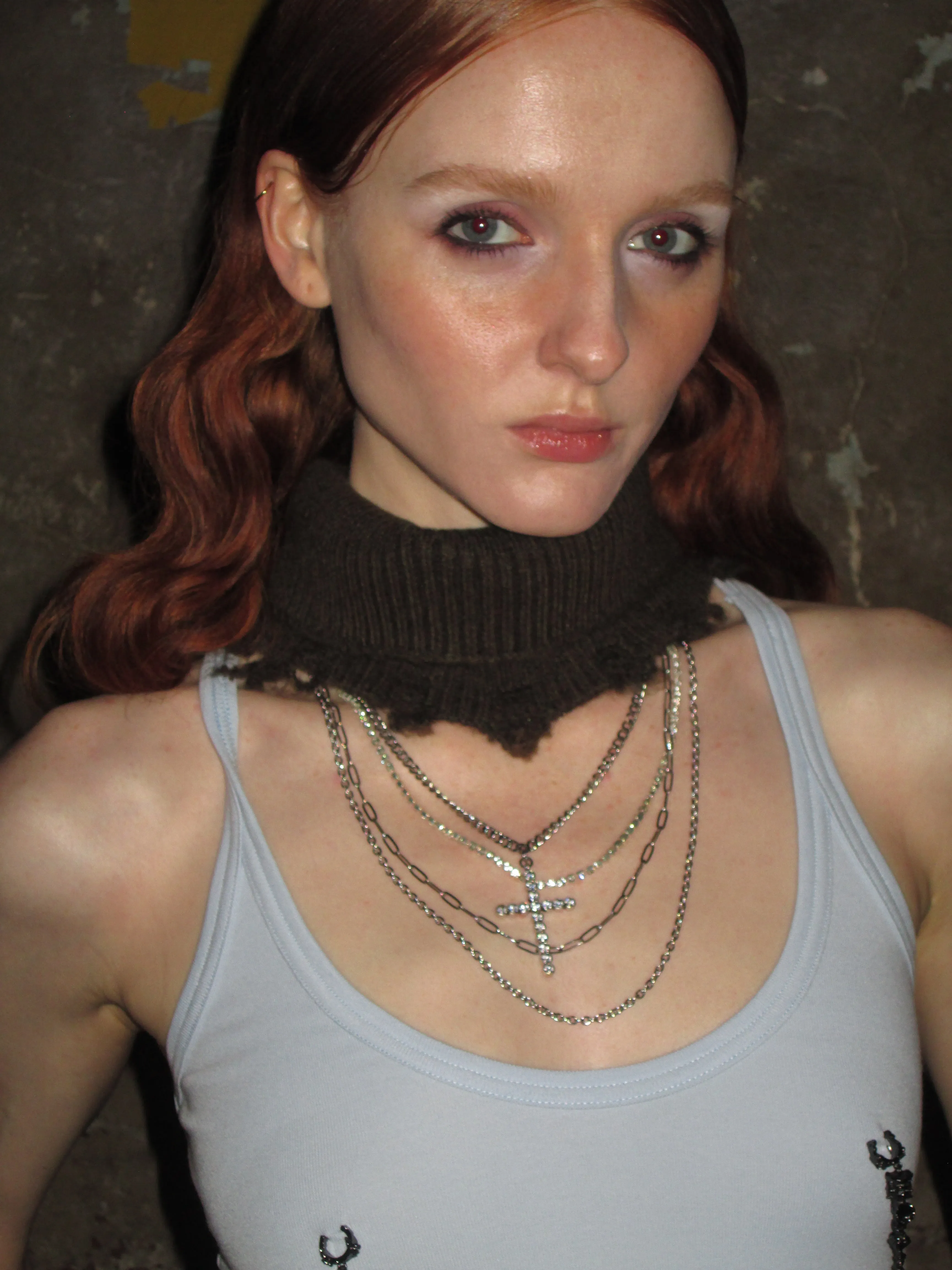 Black Wrapped Cross Choker Necklace sold by PROD Bldg product image thumbnail 5
