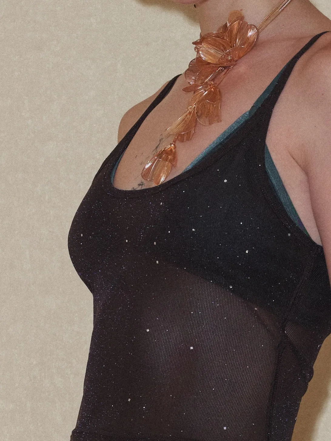 Semi-Sheer Cami Top sold by PROD Bldg product image thumbnail 4