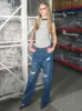 Ripped Straight Jeans sold by PROD Bldg