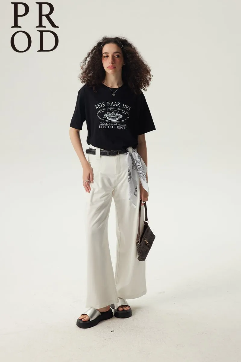 Reis Naar Boxy Short Sleeve T-Shirt / Black sold by PROD Bldg product image thumbnail 5