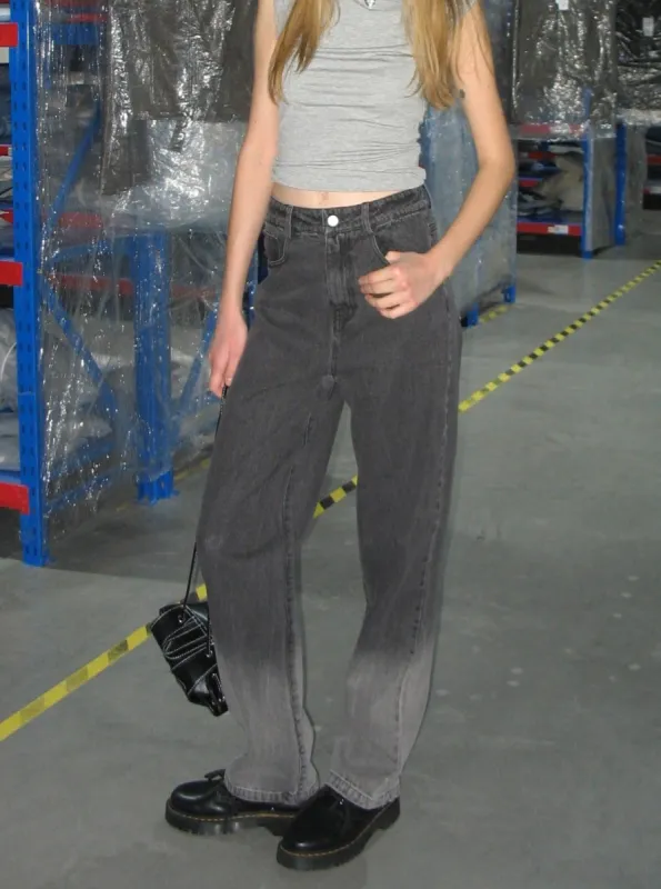 Black Gradient Jeans sold by PROD Bldg