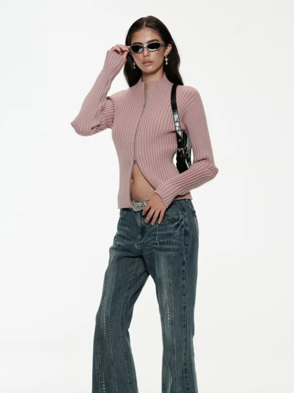 Zip-up Cardigan sold by PROD Bldg
