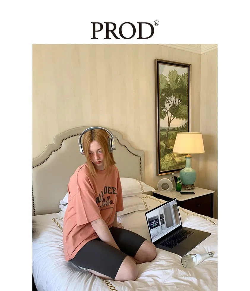 In the Back Garden Oversized Short Sleeve T-Shirt / Pink sold by PROD Bldg product image thumbnail 5