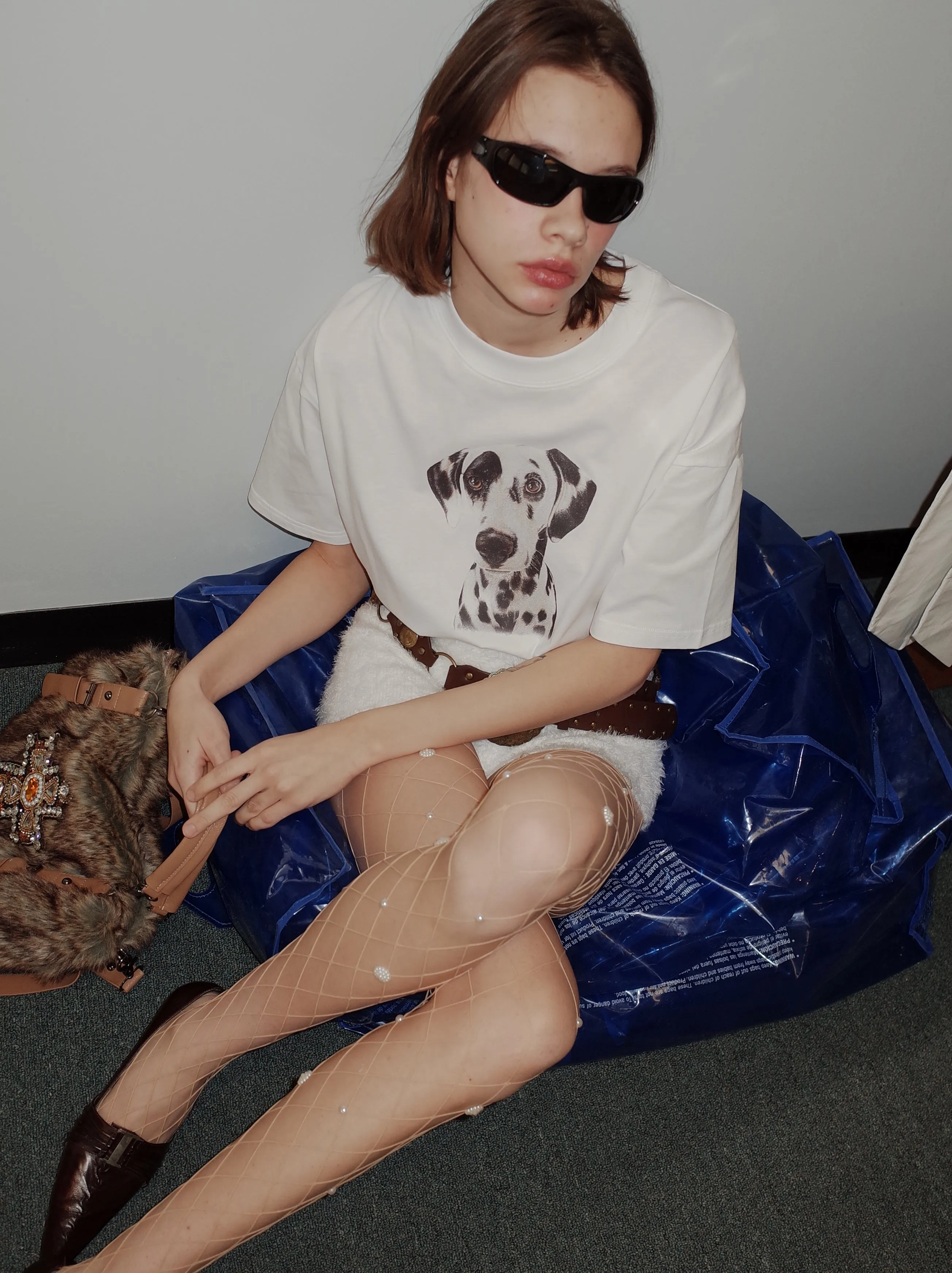 Dalmatian Boxy T-shirt sold by PROD Bldg