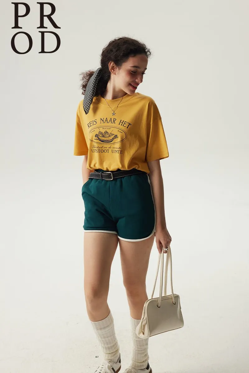 Reis Naar Boxy Short Sleeve T-Shirt / Yellow sold by PROD Bldg product image thumbnail 5