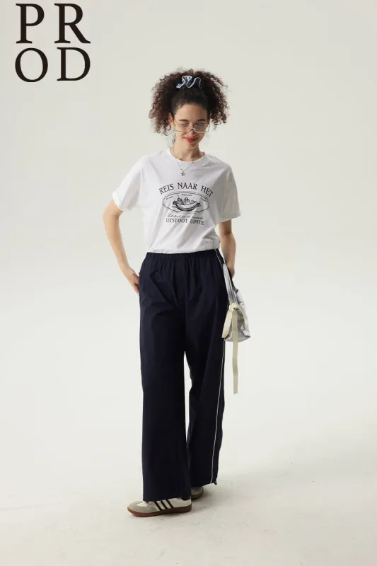 Reis Naar Boxy Short Sleeve T-Shirt / White sold by PROD Bldg