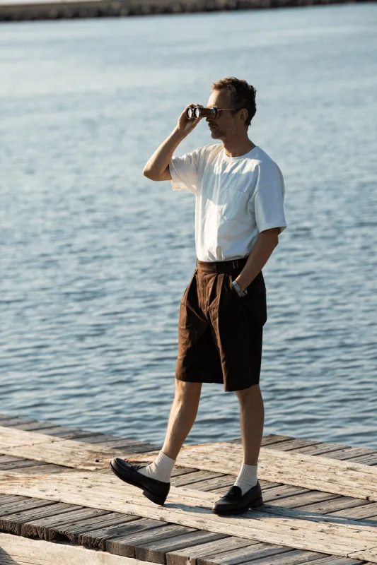 Men's White T-Shirt With Front Pocket sold by PROD Bldg