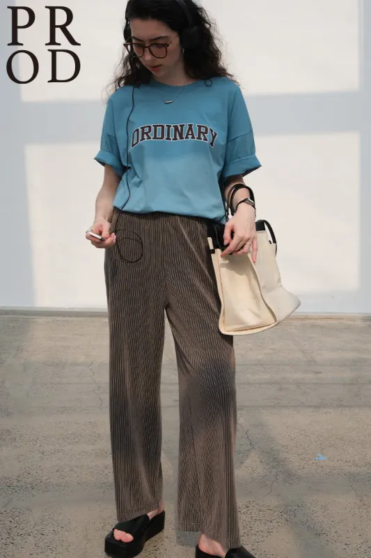 Ordinary Oversized Short Sleeve T-Shirt / Blue sold by PROD Bldg