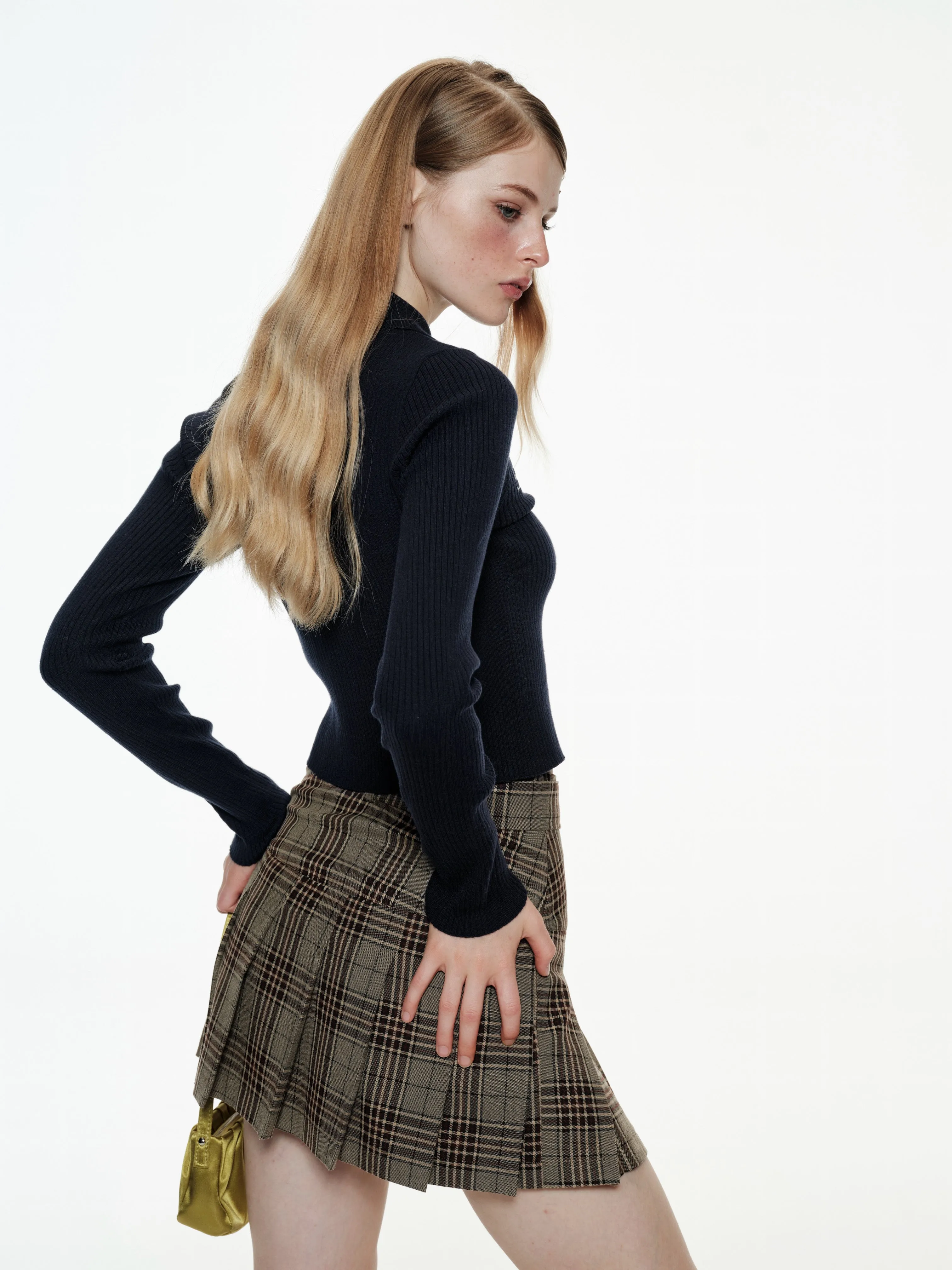 Date With Cat Zip-Up Sweater sold by PROD Bldg product image thumbnail 5