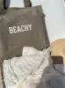 Everything Bag Olive with White Matte BEACHY sold by Quilted Koala
