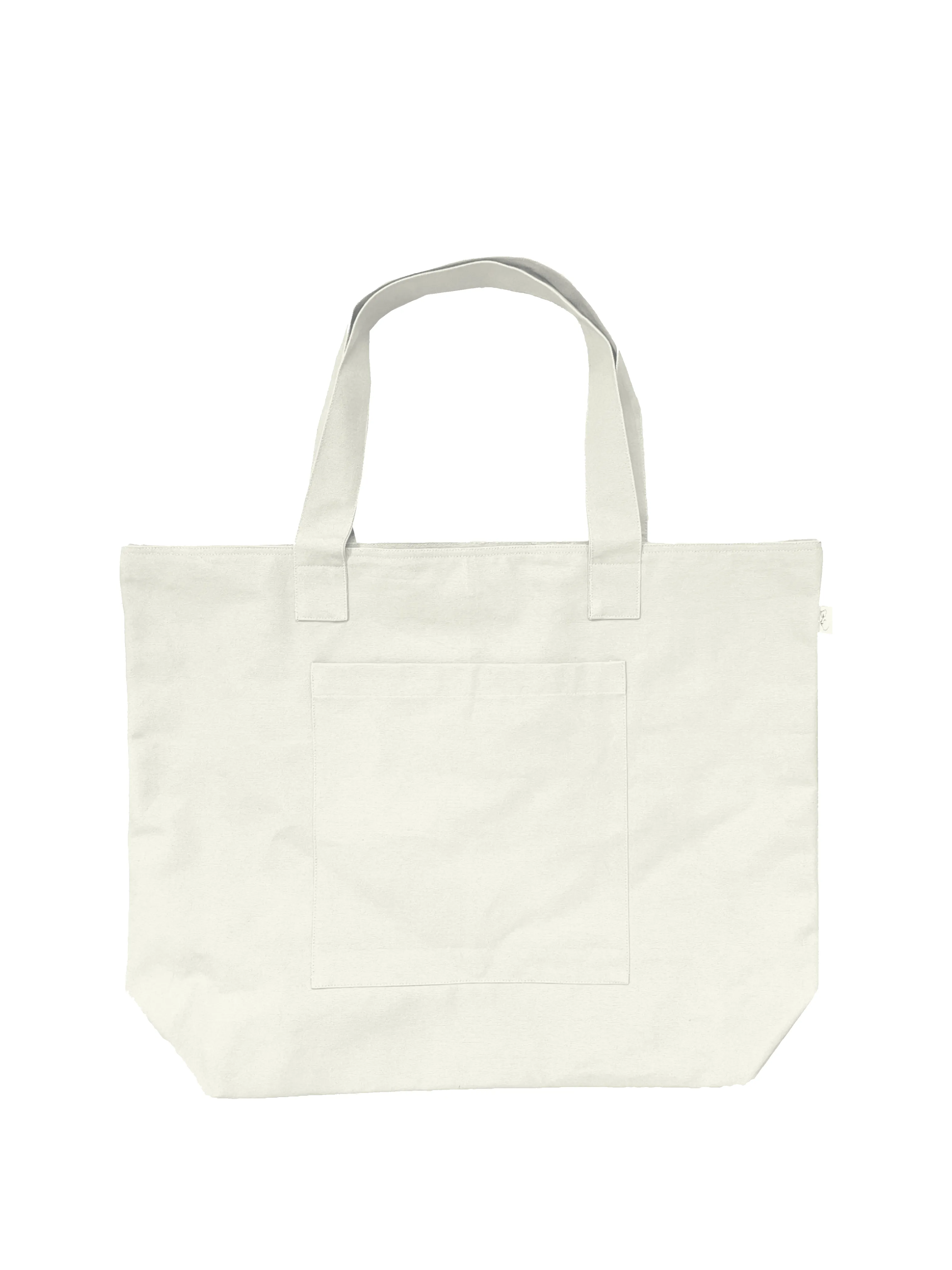 Natural Everything Bag - Split Letter Monogram sold by Quilted Koala product image thumbnail 2