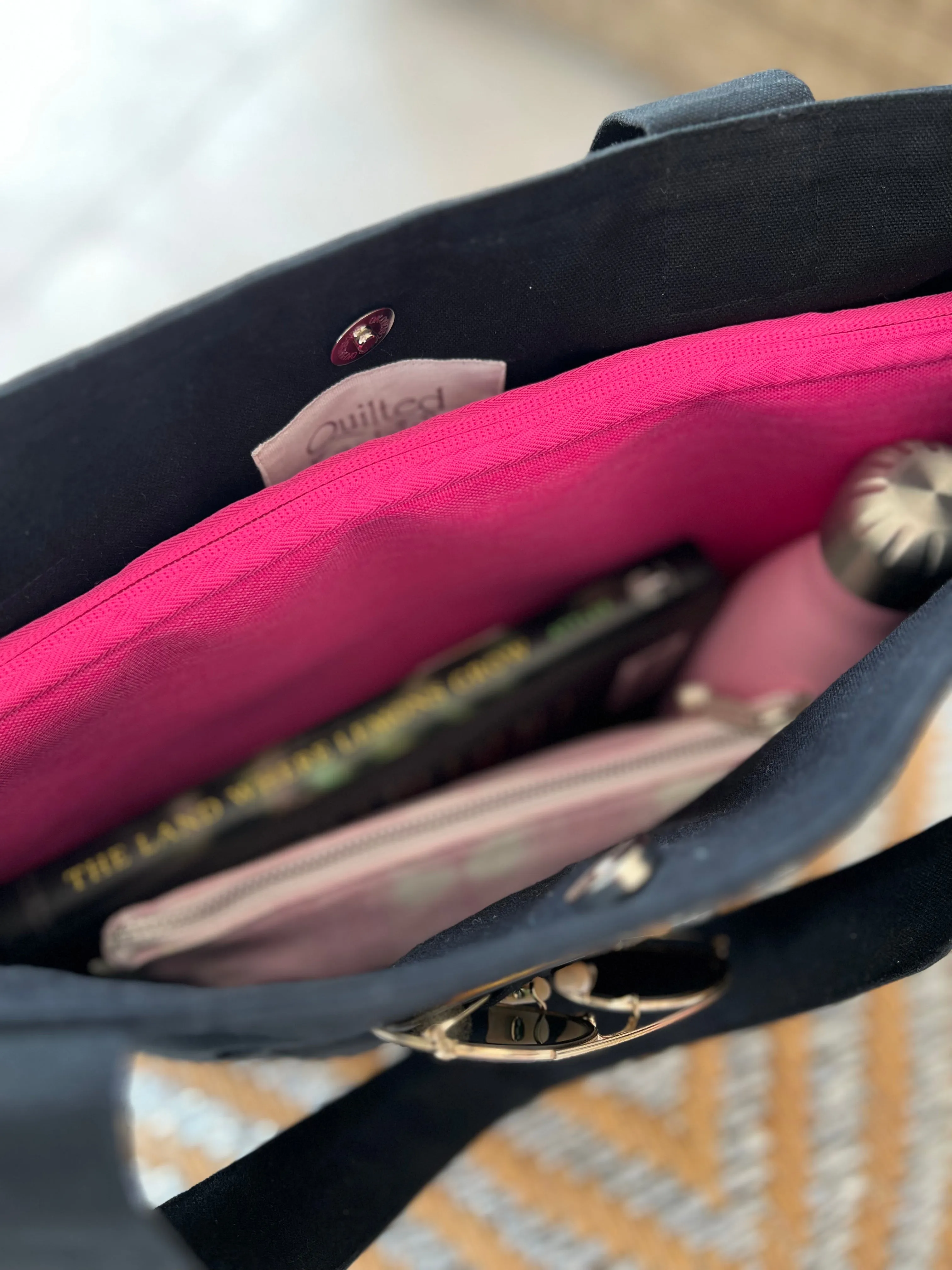 Midi Everything Bag Basic - Black sold by Quilted Koala product image thumbnail 3