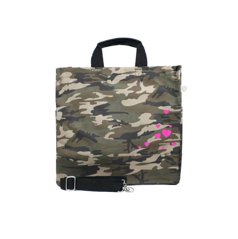 Scatter  Hearts: Luxe North South Bags sold by Quilted Koala