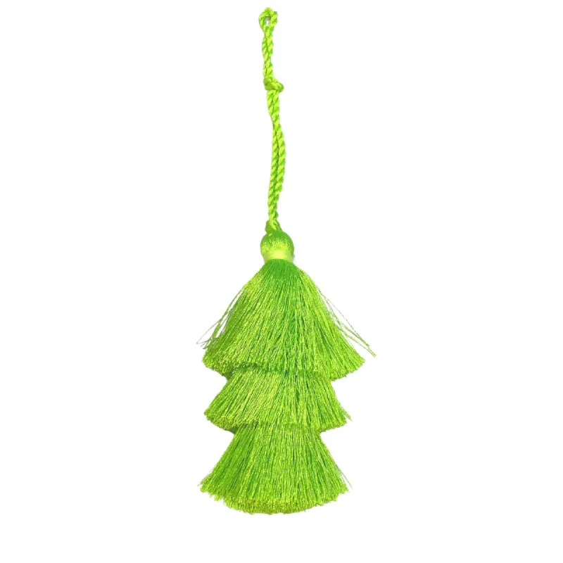 KOALA TASSEL - NEON GREEN sold by Quilted Koala