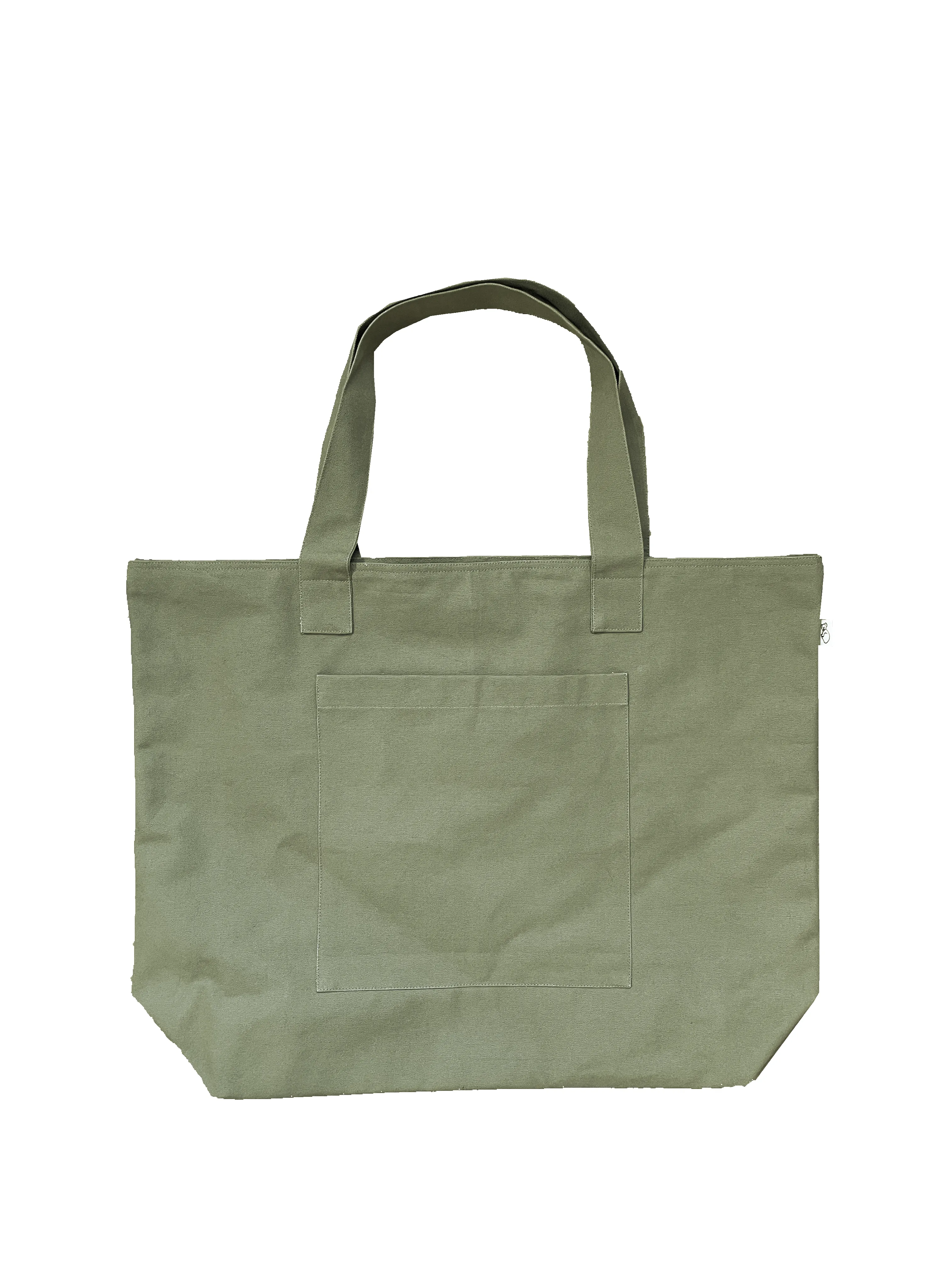 Olive Everything Bag sold by Quilted Koala