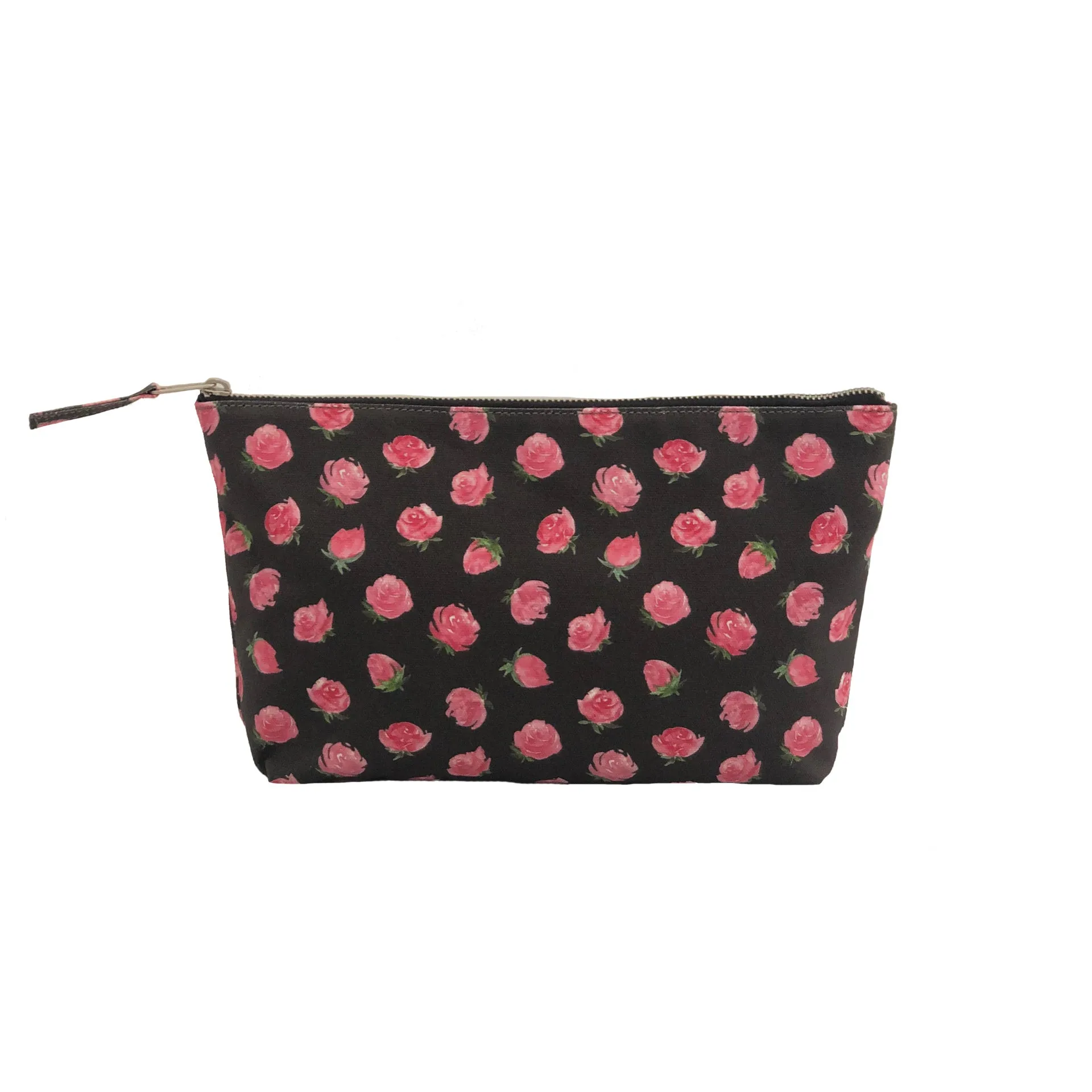 Clutch Bag- Black Floral sold by Quilted Koala