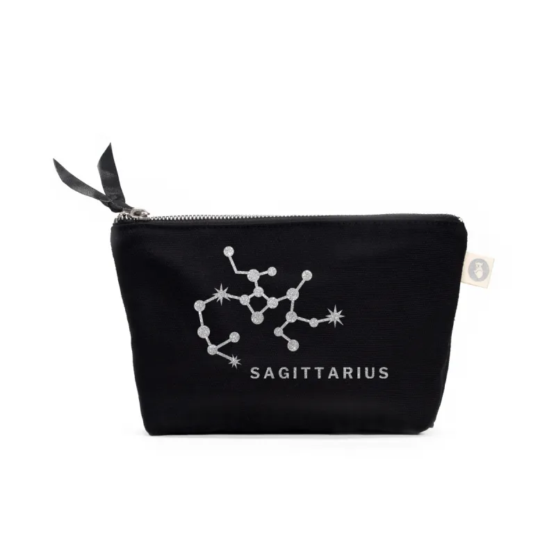 Zodiac Sign: Makeup Bag  - Sagittarius sold by Quilted Koala