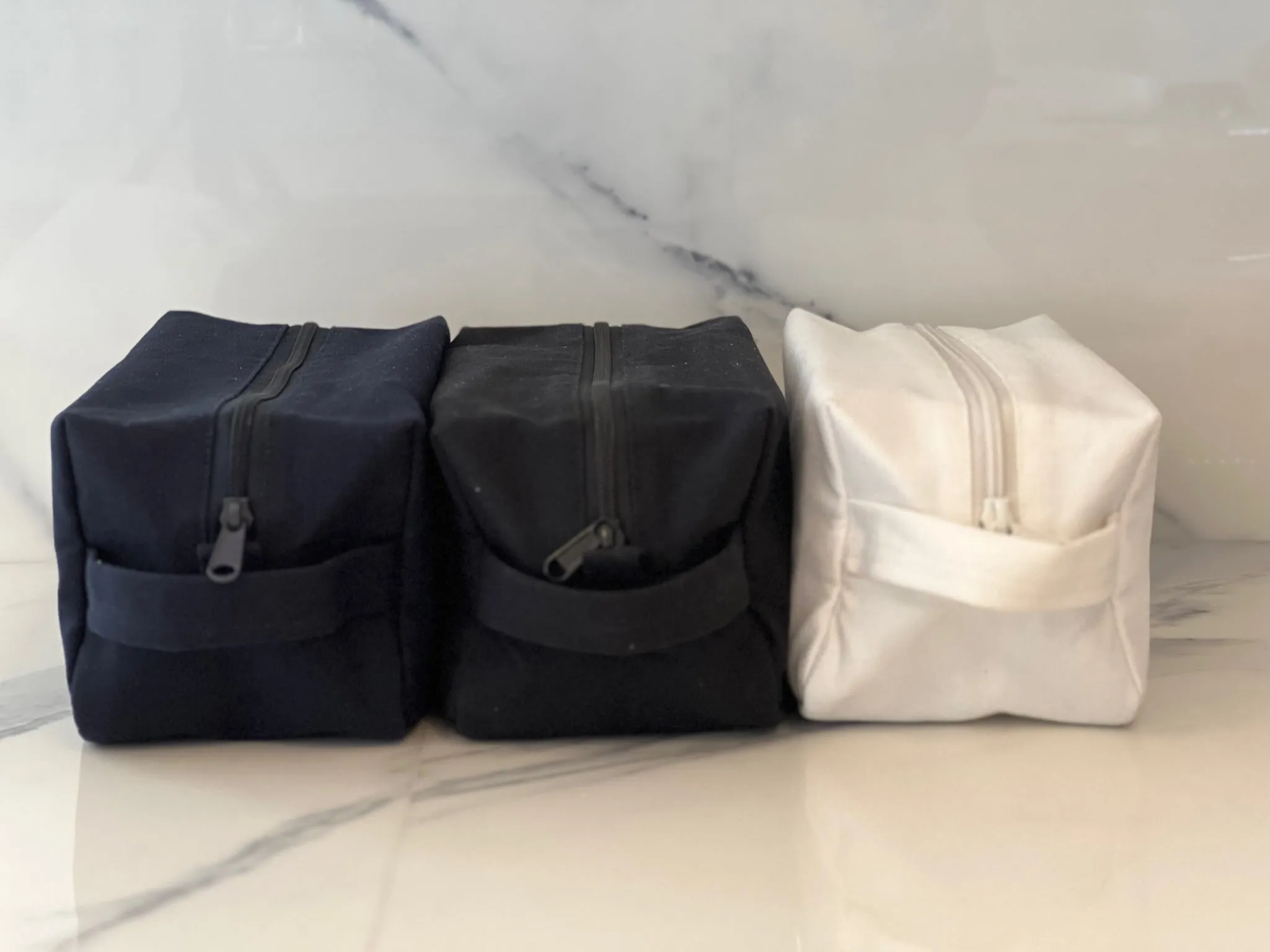 Dopp Bag - Navy sold by Quilted Koala product image thumbnail 4