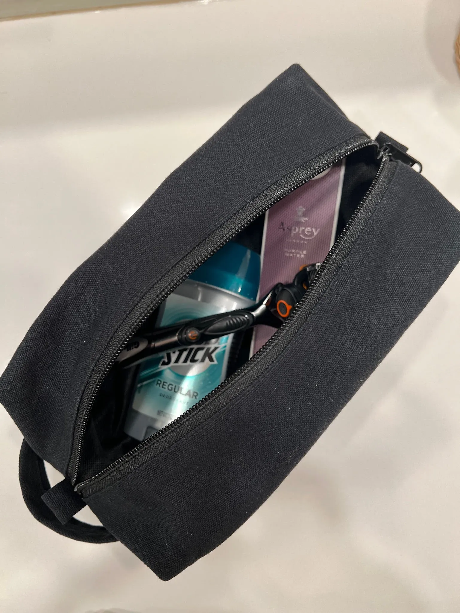 Dopp Bag - Black sold by Quilted Koala product image thumbnail 5