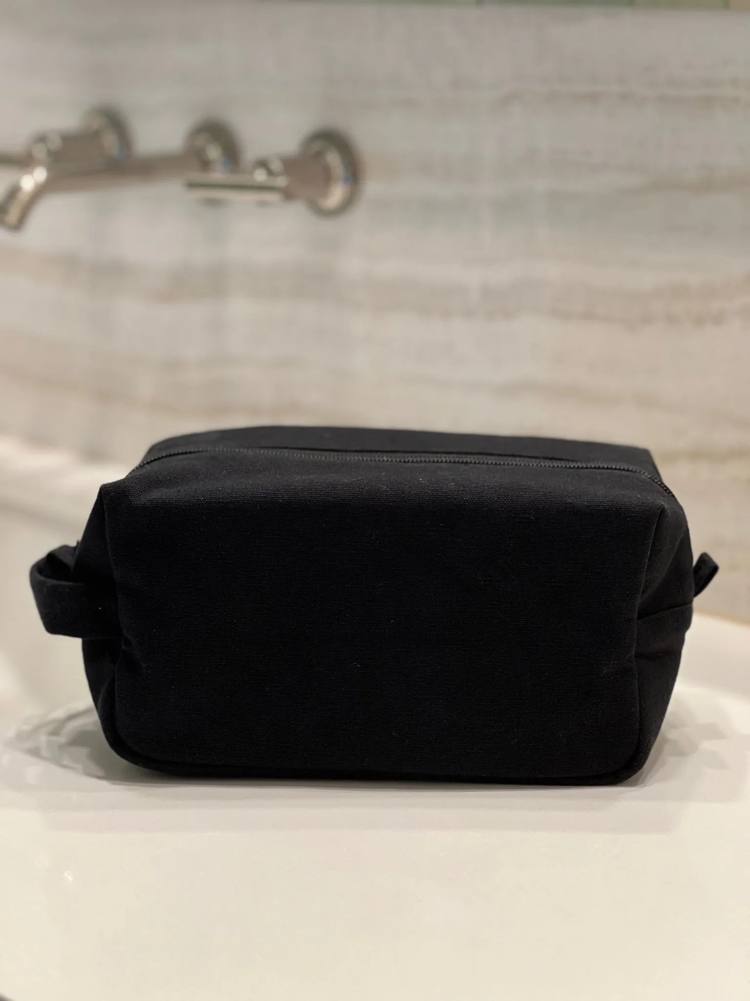 Dopp Bag - Black sold by Quilted Koala product image thumbnail 4