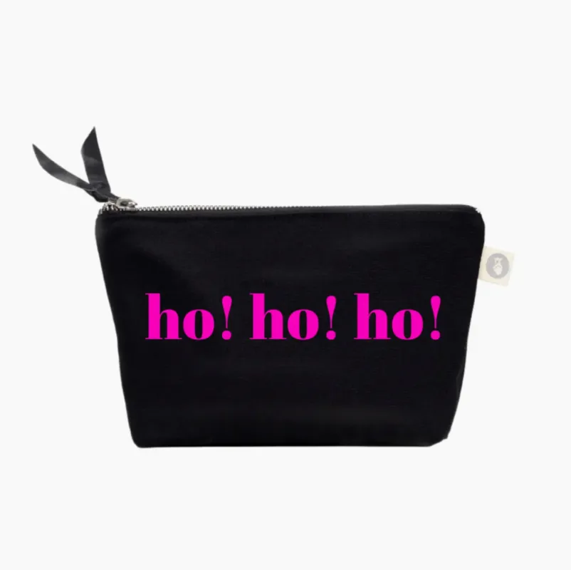 Ho! Ho! Ho! Makeup Bag NEW! sold by Quilted Koala