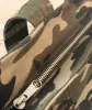 Green Camo Midi Zipper Tote + FREE Orange Tassel sold by Quilted Koala