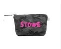SKI  - Stowe or your Favorite Ski Location Makeup Bag sold by Quilted Koala