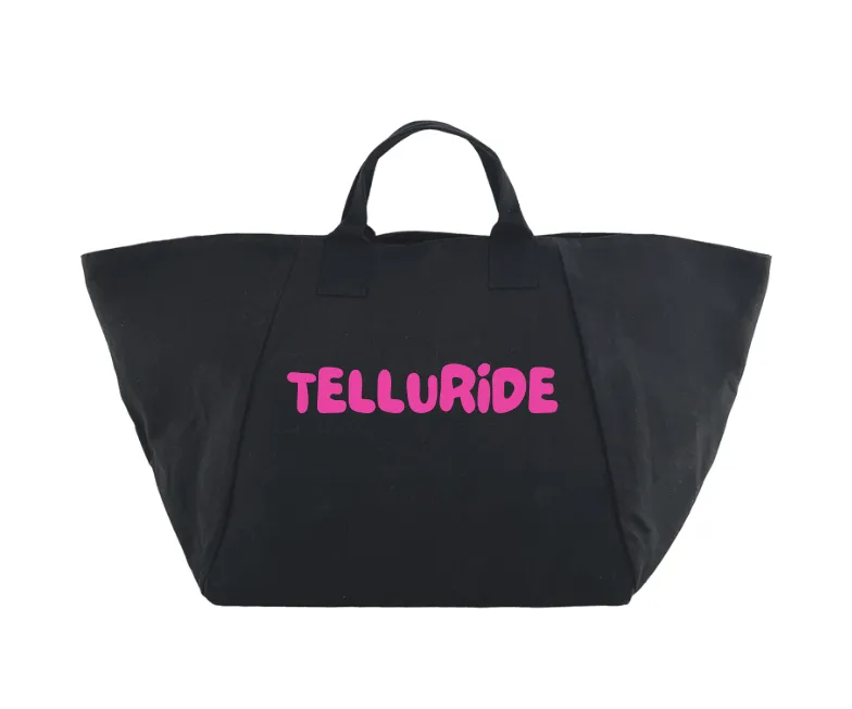 Chelsea Bag Black SKI LOCATION: Telluride or YOUR FAVORITE SKI Destination! sold by Quilted Koala