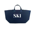 SKI - Navy Chelsea Bag sold by Quilted Koala