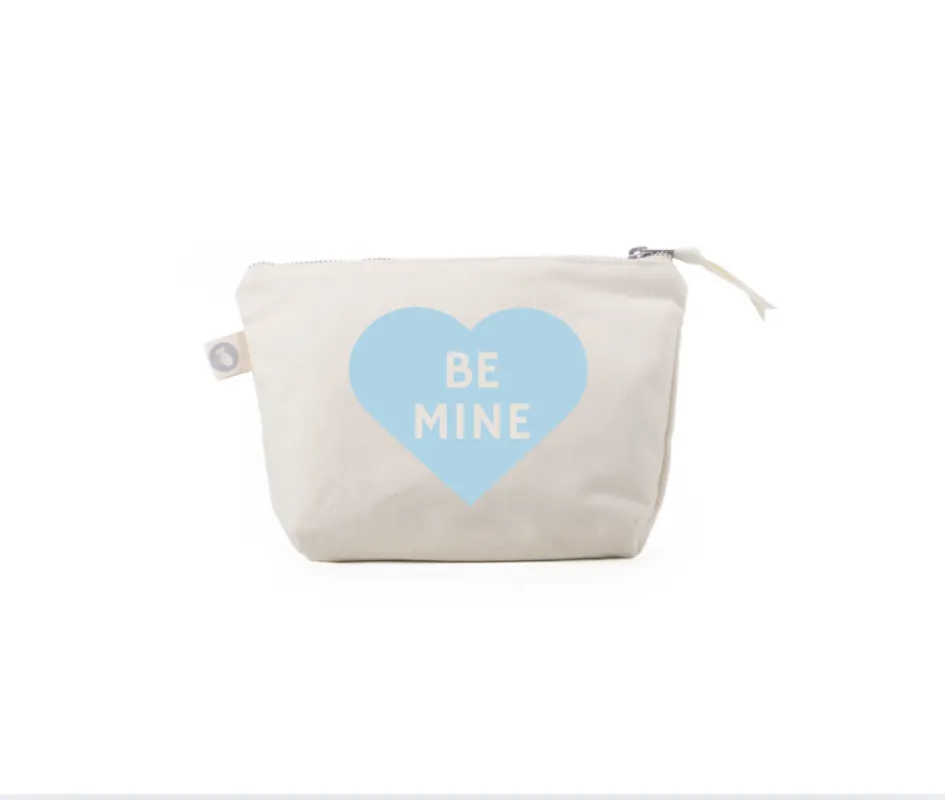 Valentine's Day BE MINE  Light Blue - NEW! sold by Quilted Koala