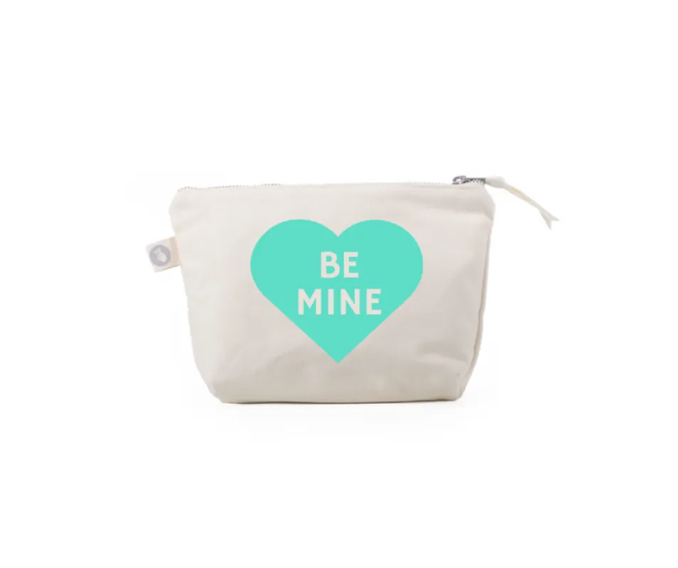 Valentine's Day BE MINE Mint Green - NEW! sold by Quilted Koala