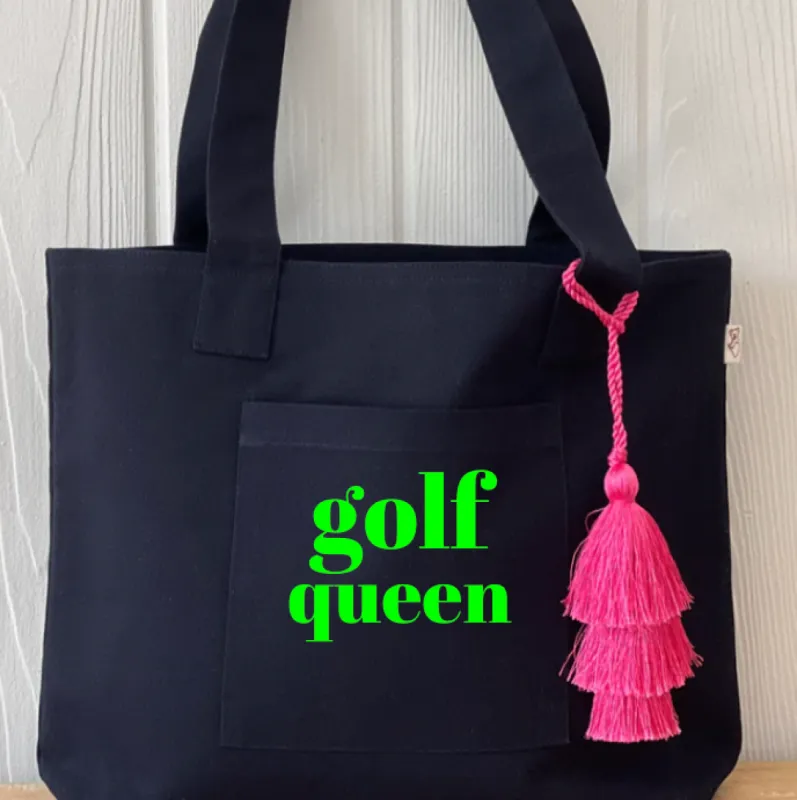 Midi Everything Bag -  GOLF QUEEN  NEW! sold by Quilted Koala
