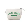 I FEEL LUCKY  Makeup Bag - NEW! sold by Quilted Koala