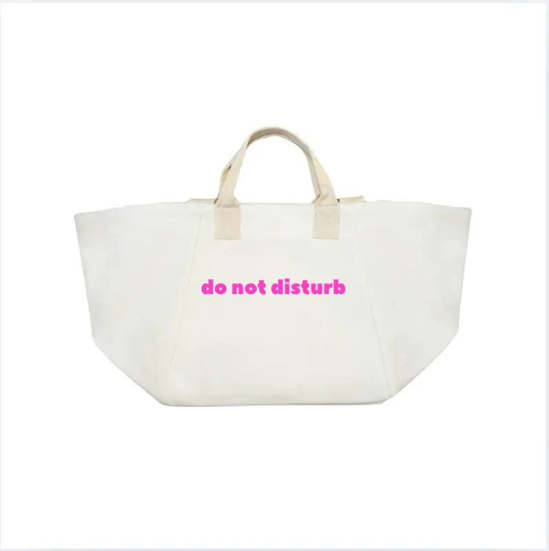Do Not Disturb Bag - Hot Pink sold by Quilted Koala
